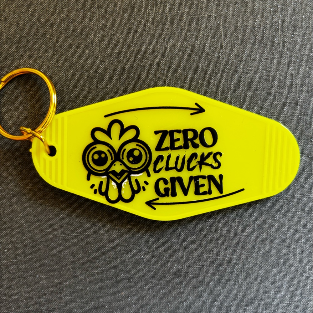 Colorful Chicken-Themed Keychains - Picture 9 of 9